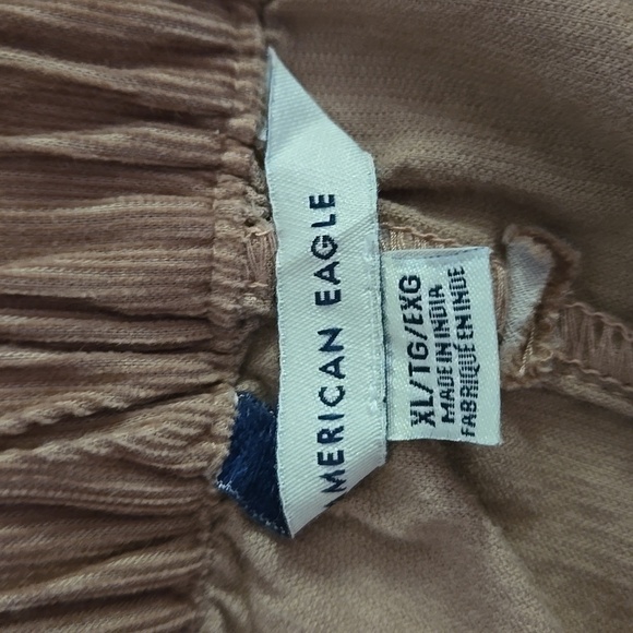 AMERICAN EAGLE CORDIROY PAPER BAG PANTS - Picture 5 of 7